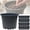 #075-20pcs, variant on Gallon Nursery Plant Pots Thickened Flexible Plastic Seedling Pots with Drainage Holes for Succulents Cuttings Transplanting Home Garden Flower Plant Containers 5 Pack)