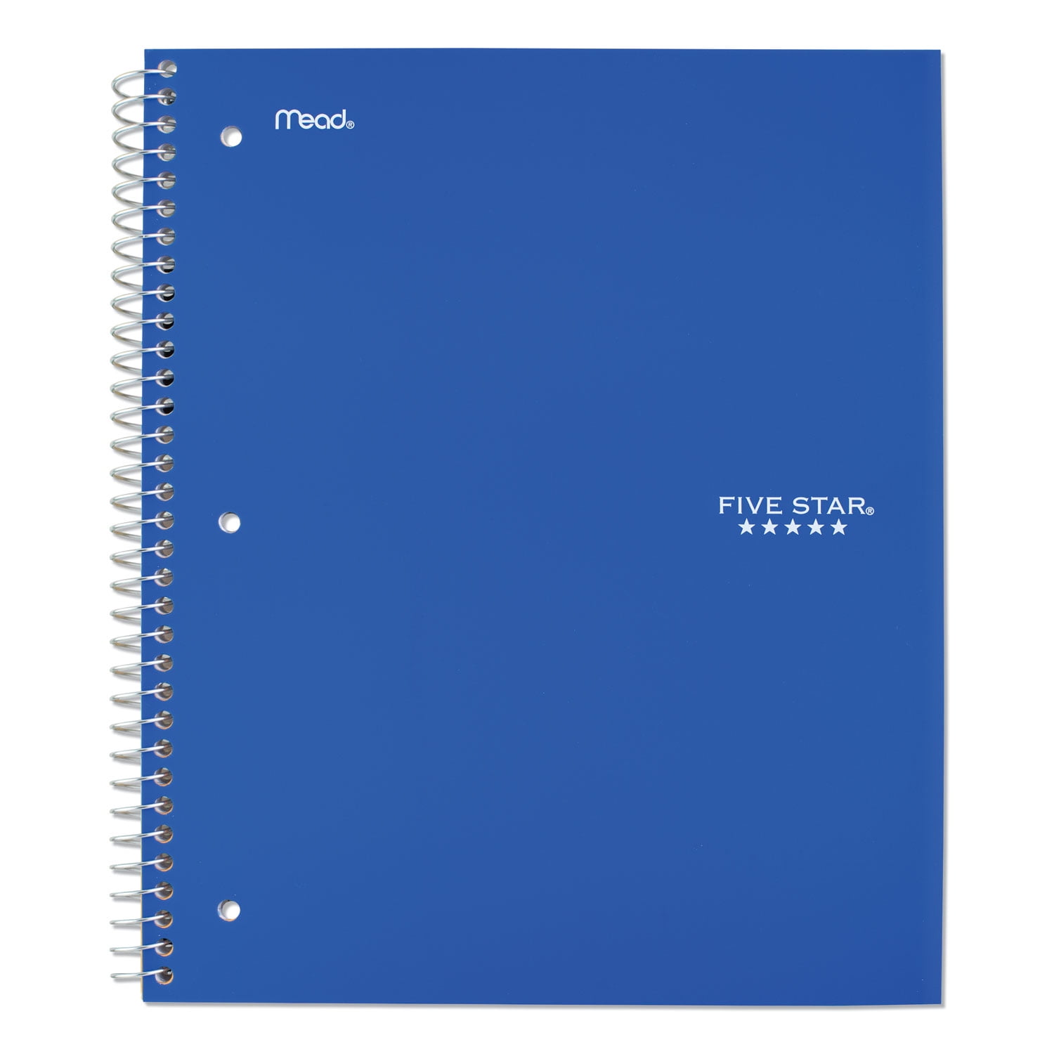 Mead Wire Bound Notebook, 5 Subjects, College Rule, Assorted Color Covers, 11x8.5, 200 Sheets