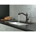 thumbnail image 3 of Delta Faucet Cassidy Single Handle Pull-Out Kitchen Faucet in Venetian Bronze, 3 of 8