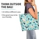 thumbnail image 2 of Fotbe Sea Animal Bolsa Tote Estética de Lona con Estampado para Mujer - Bolsa Reutilizable de Hombro Casual para Vacaciones, Compras, Trabajo y Gimnasio, 2 of 8