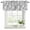 Gray White, variant on Beige Abstract Curtain Valances for Windows, Kitchen Valance Window Treatments Panel 2 Pack, Modern Oil Painted Art Contemporary Rod Pocket Short Curtains for Bathroom Bedroom 42 x 18 Inch