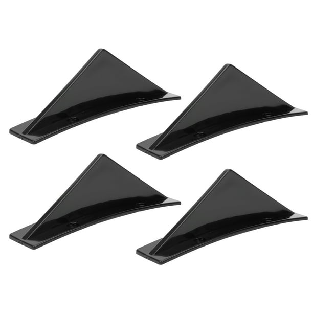 De Trasero Labio 4 Piezas Kit De Alerón De Parachoques Trasero Splitter Con Difusor De Tornillo Accesorio De Automóvil UniversalGlossy Black ANGGREK Otros Vehículos