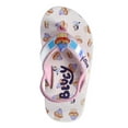 thumbnail image 4 of Bluey Toddler Girl Flip Flops with Heel Strap, Sizes 5/6-11/12, 4 of 6