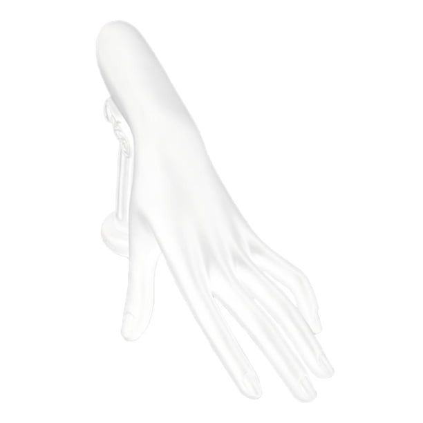 Mano de maniquí, joyería, pulsera, guantes, reloj, soporte, estante de exhibición Crema
