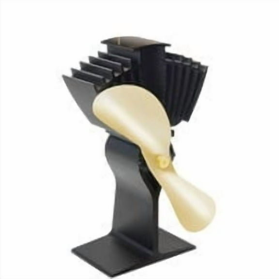 Ecofan Ecofan Airmax Heat Powered Stove Fan - Gold Blade - 1 Blade, Gold