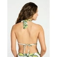 thumbnail image 4 of Time and Tru Women's Triangle Bikini Top with Rings, Sizes XS-XL, 4 of 6