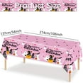 thumbnail image 3 of PRETXORVE Halloween Disposable Tablecloth Plastic Rectangular Table Cover Halloween Party Tablecloth, 3 of 3