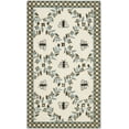 thumbnail image 2 of Safavieh Chelsea Lara Bordered Wool Area Rug, Ivory/Light Blue, 2'9" x 4'9", 2 of 10