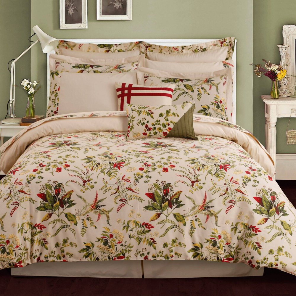 Tribeca Living 300TC Egyptian Cotton Percale Maui Cotton 12Piece