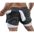thumbnail image 2 of MesaSe Men‘s 2 in 1 Athletic Short Jogger with Pockets, 2 of 5