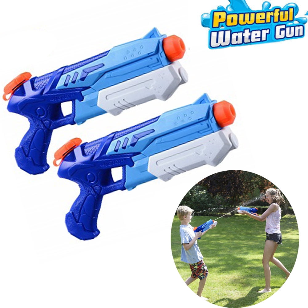 Details about   2PCS Pk 11" Water Gun Super Soaker Kids Summer Squirt Blaster Swimming Pool Toys 