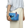 thumbnail image 2 of Lilo & Stitch Stitch Face Cosmetic Makeup Bag With 3D Ears, 2 of 5