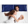 thumbnail image 3 of 2-Pack Satin Pillowcases for Hair and Skin,Satin Pillow Covers with Envelope Closure, 3 of 7