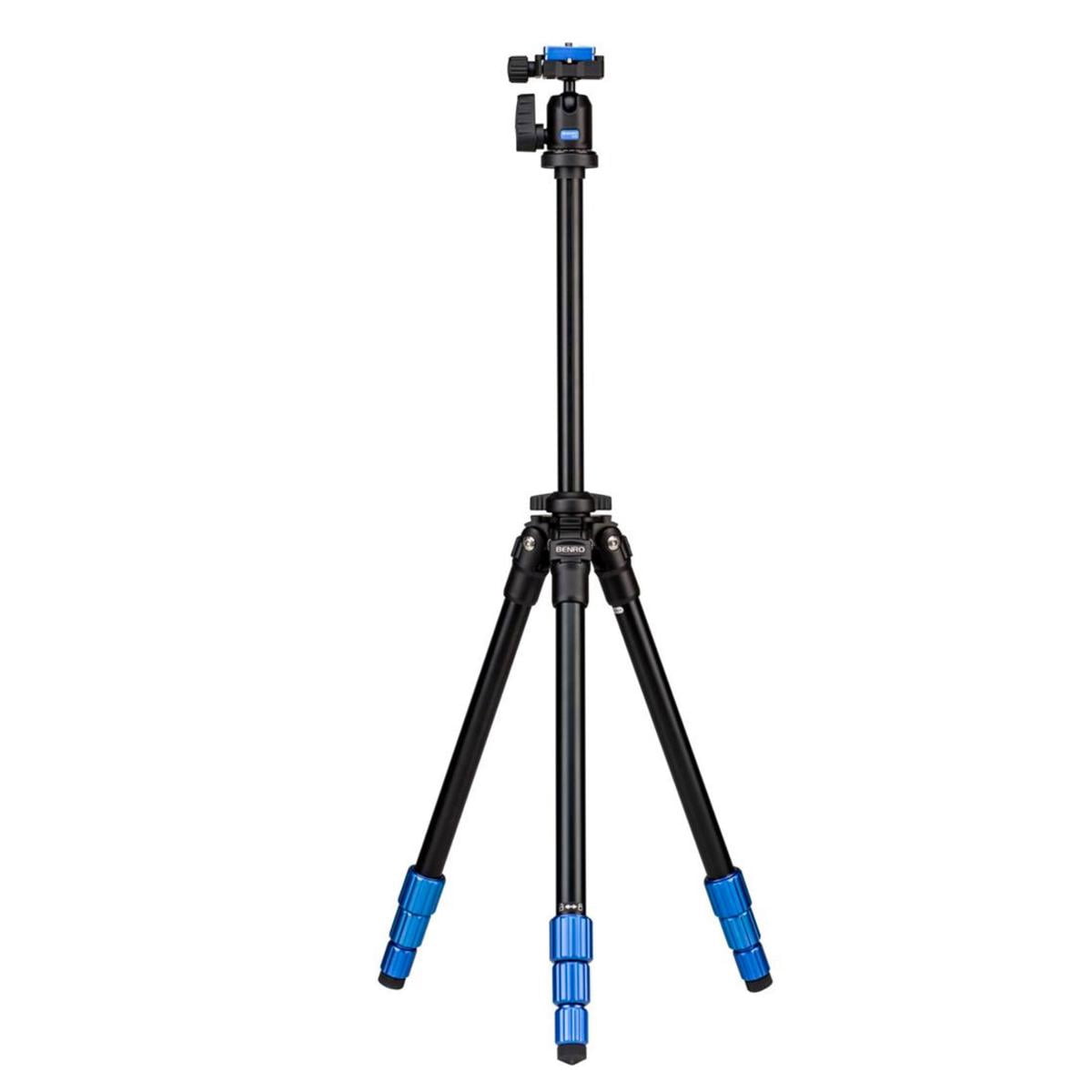 Benro Slim 4-Section Lightweight Aluminum Tripod with Ball Head