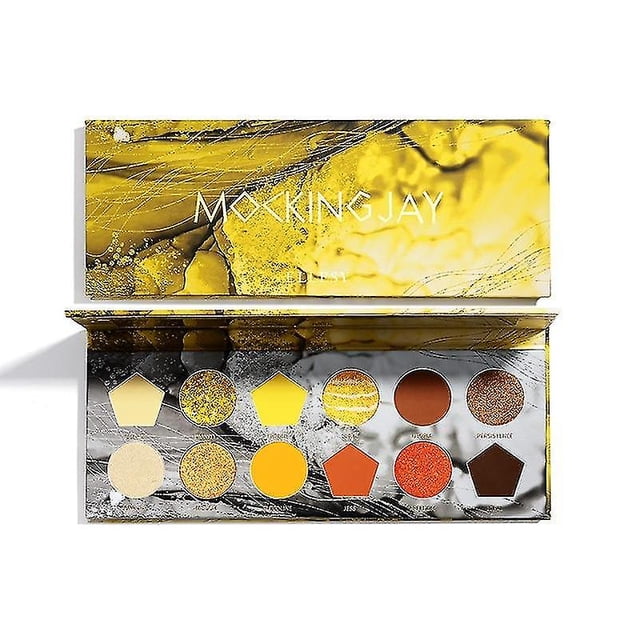 Paleta de sombras de ojos HUOGUO Dream 12 Color Shimmer Nude Matte