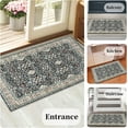 thumbnail image 4 of SHILIU-Non Slip Runners for Hallways,Washable Hallway Runner Rug,Long Ultra Soft Kitchen Runner Rug,Non Shedding Accent Farmhouse Runner Rugs (Black, 2 X 3), 4 of 4