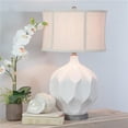 thumbnail image 1 of Aspire 5308 Jasmine Large White Ceramic Table Lamp, 1 of 1