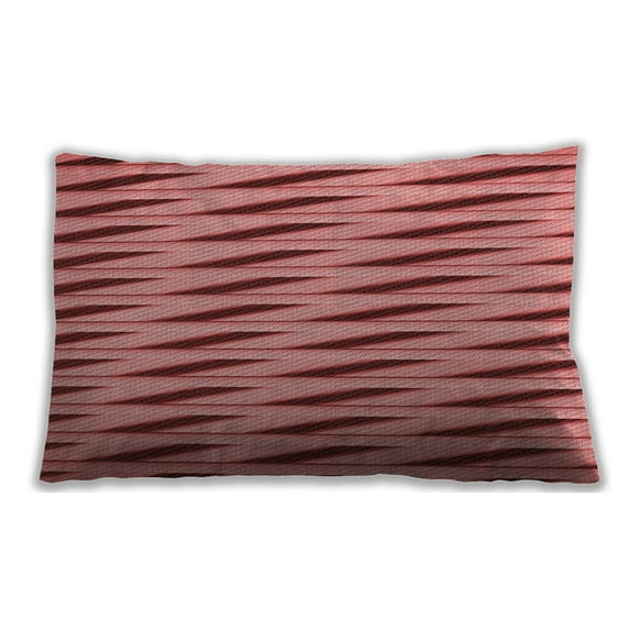 Ahgly Company Indoor Rectangular Contemporary Lumbar Throw Pillow, 13 inch by 19 inch