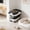 Black, variant on Collapsible Dog Food Storage Container,Pet Food Container with Airtight Lid,Plastic Cat Food Containers Dry Food with Measuring Cup(White)
