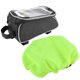 thumbnail image 1 of Bolsa de almacenamiento para sillín de marco de tubo delantero de bicicleta, resistente al agua, con pantalla táctil, accesorio para bicicleta, 1 of 8