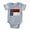 Heather Gray, variant on CafePress - North Carolina Flag - Cute Infant Baby Football Bodysuit
