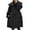 Black Coat for Womens, variant on jtjvou Women's Winter Long Puffer Coats Zip Up Casual Thickened Down Jackets Trendy Warm Overcoat with Pockets Pink S