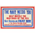 thumbnail image 2 of The Navy Needs You Poster Print by unknown (24 x 36), 2 of 4