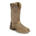 thumbnail image 2 of Justin Boots Womens  Sugar Square Toe Pull On Cowboy  Mid Calf Boots, 2 of 5