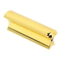 thumbnail image 4 of Guitar Slider with 4 Finger Picks Metal Ukulele Slide Tone Bar Stringed Instrument Accessories Gold Color, 4 of 8