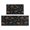 Game Controller Black Pattern-3, variant on Game Controller Black Pattern Anti Fatigue Kitchen Rugs Set Of 2, Non Slip Washable Decorative Floor Mats for Kitchen Sink Laundry, 17"x30" and 17"x47"