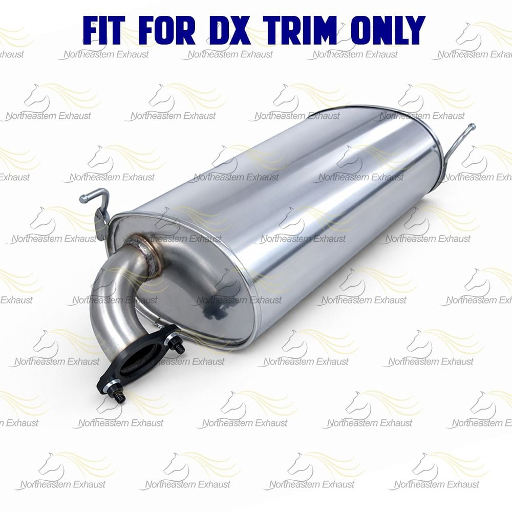 Northeastern Exhaust Rear Muffler Fits 1998-2002 Honda Accord 2.3L (DX Trim Only) - Direct Fit | Stainless Steel
