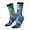 2 Black-1, variant on Colorful Winged Dolphin Print Adult Socks for Men & Women,Calf Socks, Ankle Socks,Boots Socks,Breathable Casual Sock,Unisex Crew Socks