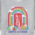 thumbnail image 3 of Coca-Cola - Have A Coke Rainbow - Men's Crew Neck Fleece Pullover, 3 of 5