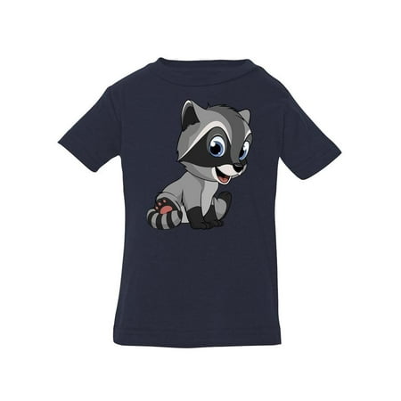 

Cute Raccoon Sitting T-Shirt Infant -Image by Shutterstock 24 Months