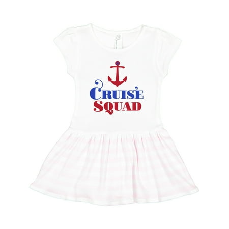

Inktastic Cruise Squad in Red and Blue Gift Toddler Girl Dress