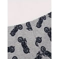 thumbnail image 6 of WIBACKER 3-12Y Little Boys Gray 2-Piece Motorcyclists Pajamas 100% Cotton Sleepwear Sets, 6 of 6