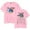 Pink, variant on Manuel Turizo T-shirt Men And Women Trendy Round Neck Short-sleeved Casual Tops Hip-hop Wear