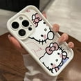 thumbnail image 3 of Sanrio Hello Kitty Liquid Silicone Case For iPhone 15 14 13 11 12 Pro Max XS XR 7 8 Plus Cute Soft Shockproof Cover Y2K Fashion, 3 of 6