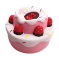 thumbnail image 1 of Squishies Kawaii Super Strawberry Cake Slow Rising Cream Scented Stress Relief, 1 of 6