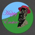 thumbnail image 2 of CafePress - Happy Easter Island Maternity Dark T Shirt - Maternity Dark T-Shirt, 2 of 3