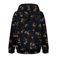 thumbnail image 5 of Bovemsi Sweatshirt for Women Fashion Spring Autumn Casual Long Sleeve Hoodies Sweatshirts Top Camo Hoodie, 5 of 9