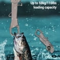 thumbnail image 2 of Folding Fishing Lip Gripper Collapsible Fish Controller Aluminium Alloy Fish, 2 of 8