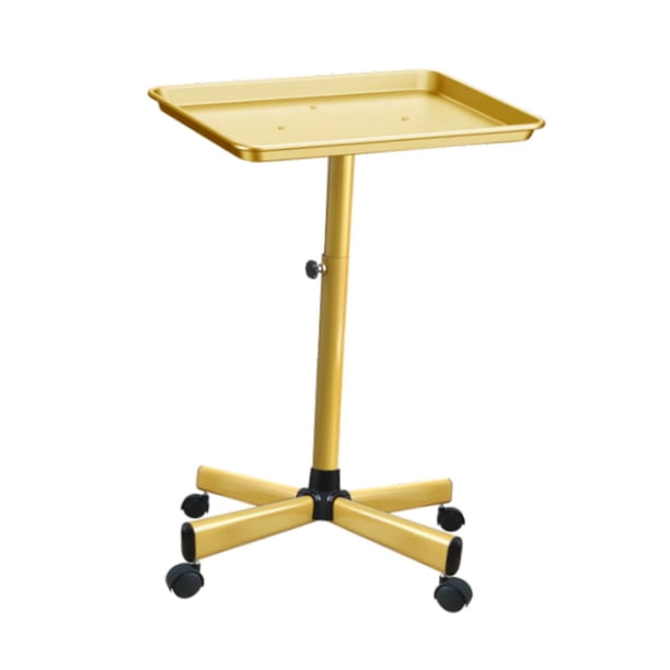 Carro con bandeja rodante para salón, carrito para peluquería, carrito para barbería, bandeja multiusos ajustable para peluquería, spa