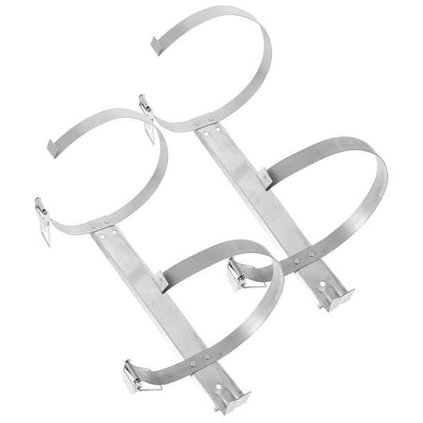 FUTUREORYY 2Ud Soporte De Pared Para Extintor Con Seguro Y Fácil Montaje En Varias Superficies