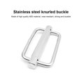 thumbnail image 4 of Sonducket Stainless Steel Diving Weight Belt Lightweight Knurling Accessories Scratch Freediving Resistance Retainer Stopper Buckle Type3, 4 of 6