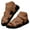 2Brown, variant on Platform Sandals for Women 2025 Summer Beach Shoes Slides Comfortable Footbed Sandal