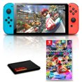 thumbnail image 1 of Nintendo Switch OLED Neon Blue/Red with Mario Kart 8 Deluxe Game, 1 of 6