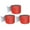 Red, variant on Carson Dellosa Education Red Rolled Scalloped Border, 65 Feet Per Roll, Pack of 3