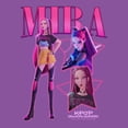 thumbnail image 2 of Girls KPop Demon Hunters Mira Super Star Logo T Shirt, 2 of 5