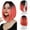 F, variant on WIFKLSIIPG Party Wig Gradient Short Straight Hair Highlight Female Wig Wig Realistic Straight with Flat Bangs Synthetic Colorful Daily Party Wig Natural as Real Hair